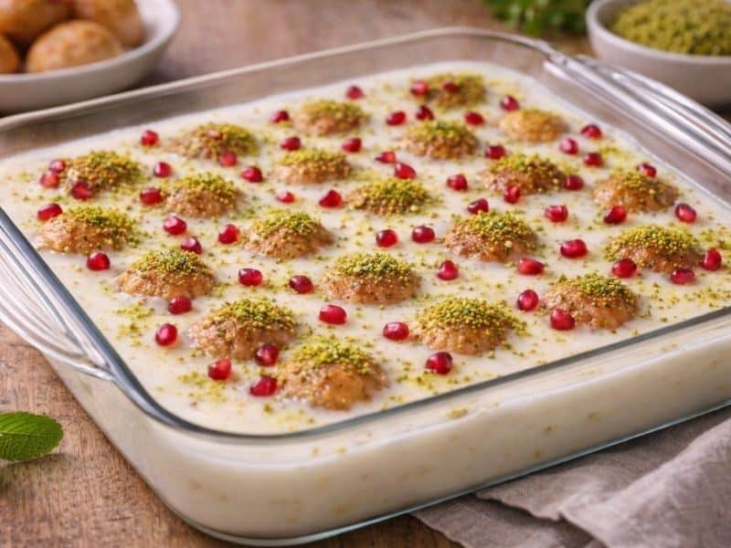 Muhallebili Kemalpaşa tatlısı tarifi ve farklı sunum alternatifleriyle sofralarınıza lezzet