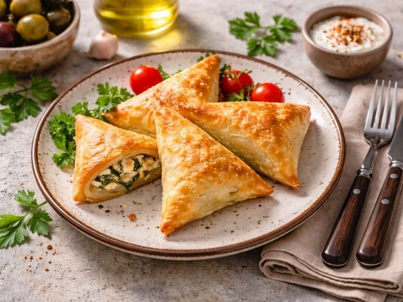 Kıtır yufkası ve lezzetli peynirli iç harcıyla kolayca hazırlanabilen muska