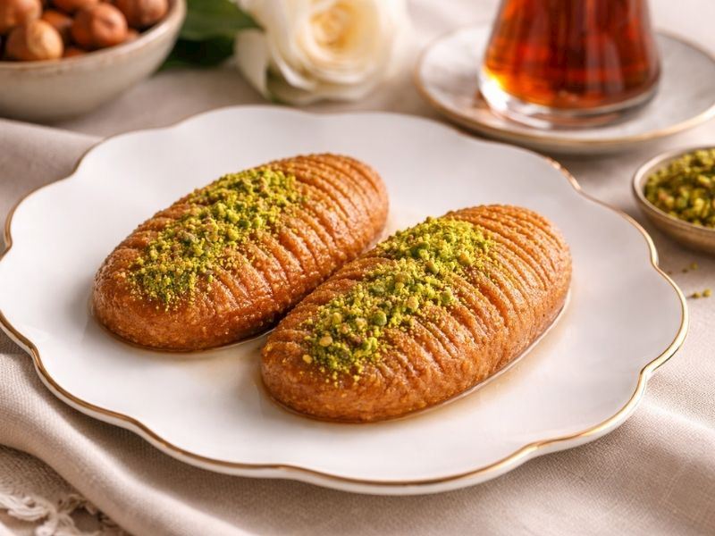 Şekerpare tadında, yumuşacık irmikli tatlı tarifi ve kolay hazırlanışıyla misafirlerinizi