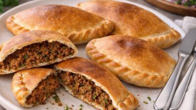 Sembusek (Kapalı Lahmacun) tarifiyle geleneksel lezzeti keşfedin. Farklı iç harç