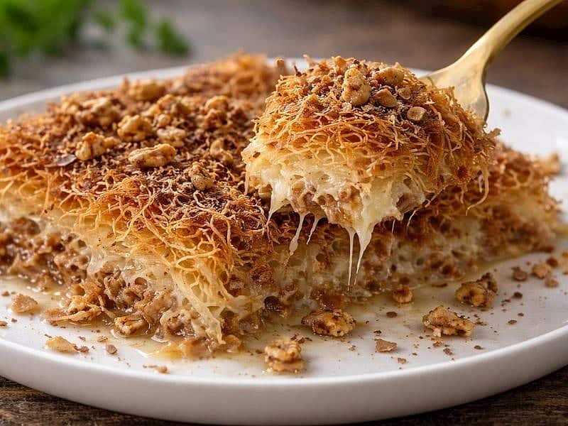 Serinletici ve lezzetli soğuk kadayıf tarifi! Pratik hazırlanışı ve gerekli