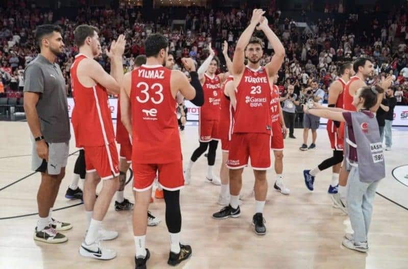 Türkiye, FIBA 2027 Basketbol Dünya Kupası Avrupa Elemeleri güç sıralamasında zirvedeki yerini korudu