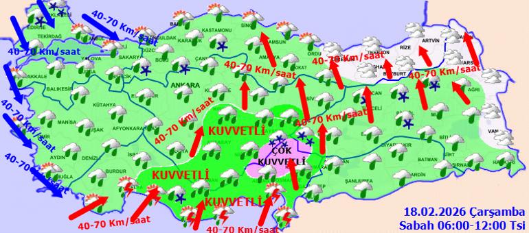 İstanbul ve Büyükşehirlerde Hava Durumu