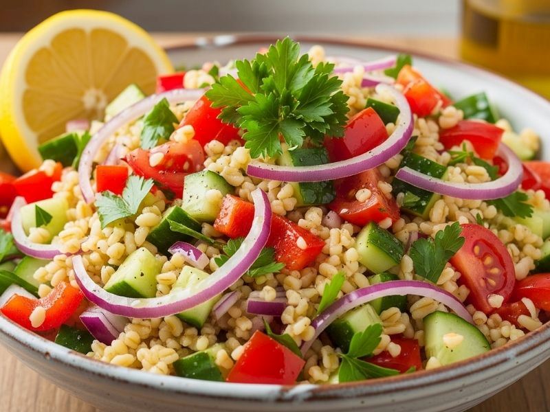 Lezzetli ve pratik yarma salatası tarifi! Farklı malzeme alternatifleriyle sofralarınıza