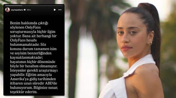 Zeynep Alkan'dan Sosyal Medyada Net Açıklama