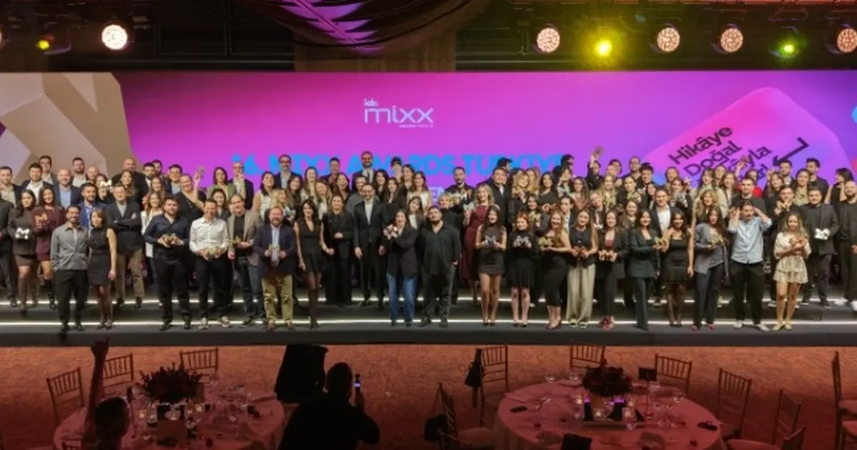 16. MIXX Awards Türkiye, 'Doğal Zeka' temasıyla yaratıcı projeleri ödüllendirdi