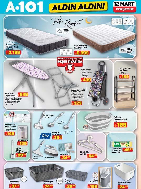 A101 12 Mart 2026 Aldın Aldın Kataloğu: Bu Haftanın İndirimli Ürünleri