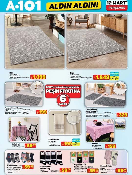 A101 12 Mart 2026 Aldın Aldın Kataloğu: Bu Haftanın İndirimli Ürünleri