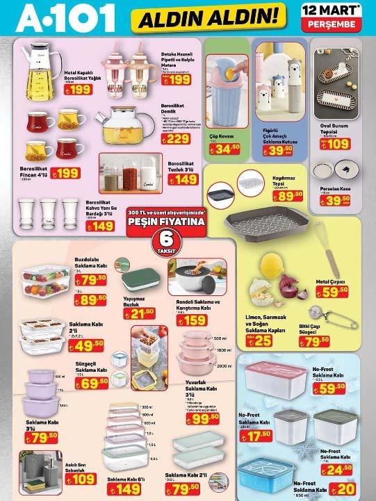 A101 12 Mart 2026 Aldın Aldın Kataloğu: Bu Haftanın İndirimli Ürünleri