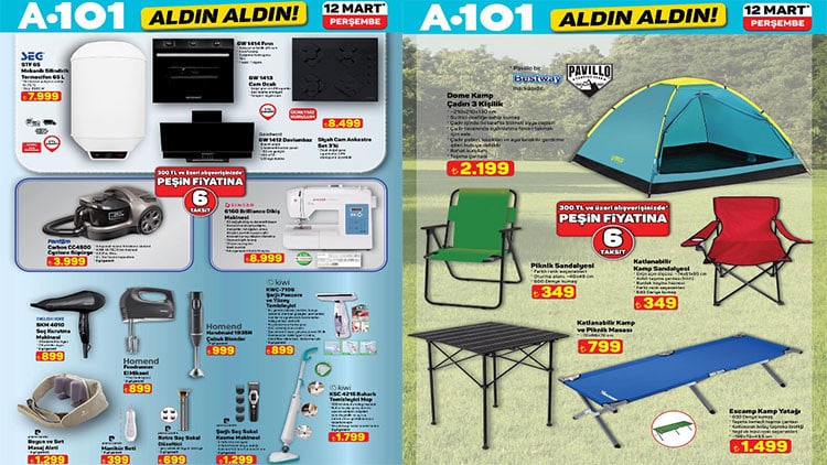 A101 12 Mart 2026 Aldın Aldın Kataloğu: Bu Haftanın İndirimli Ürünleri