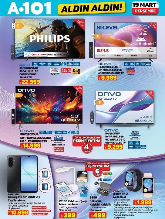 A101 Aldın Aldın Kataloğu 19 Mart 2026