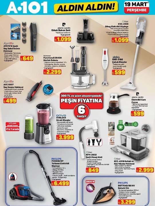 A101 Aldın Aldın Kataloğu 19 Mart 2026
