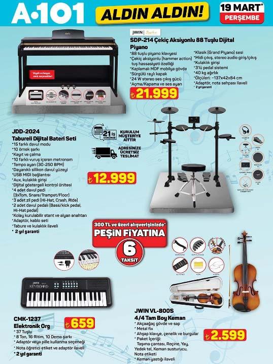 A101 Aldın Aldın Kataloğu 19 Mart 2026