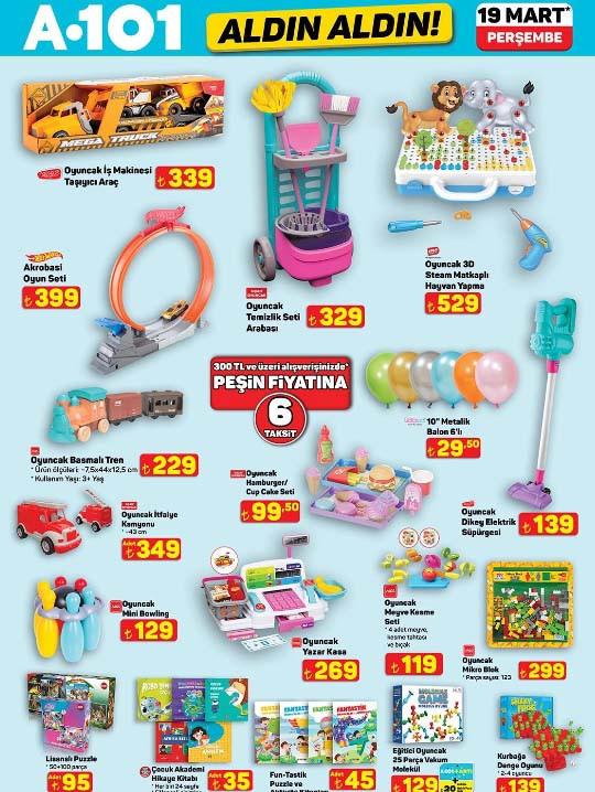 A101 Aldın Aldın Kataloğu 19 Mart 2026