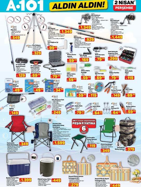 A101 2 Nisan 2026 Aldın Aldın Kataloğu ve İndirimli Ürün Listesi