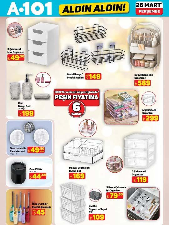 A101 26 Mart 2026 Aktüel Ürünler Kataloğu Yayınlandı