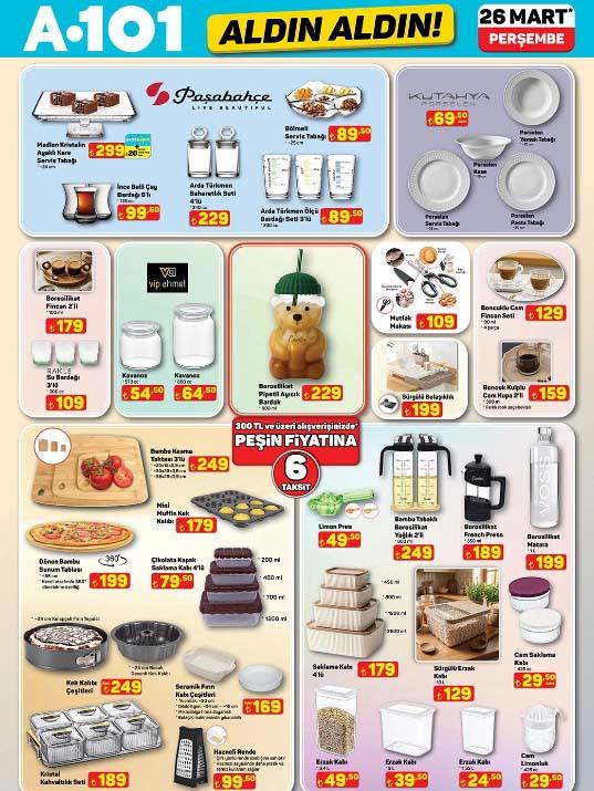 A101 26 Mart 2026 Aktüel Ürünler Kataloğu Yayınlandı