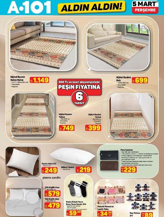 A101 5 Mart 2026 Aktüel Ürünler Kataloğu Yayınlandı