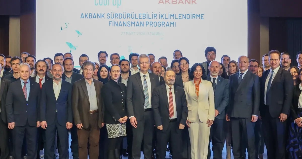 Akbank, çevre dostu çözümler için Sürdürülebilir İklimlendirme Finansman Programı’nı tanıtarak