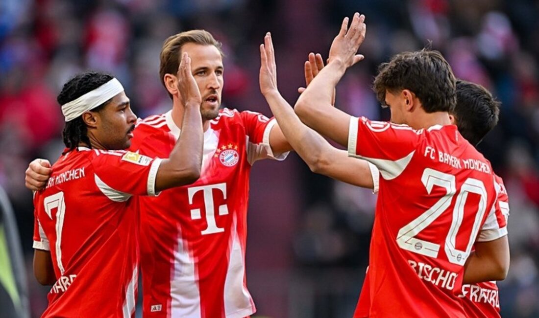 Bayern Münih, Union Berlin’i farklı bir skorla mağlup ederek liderlik