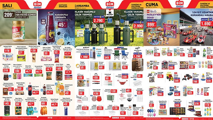 BİM 18 Mart 2026 Aktüel Ürünler Kataloğu