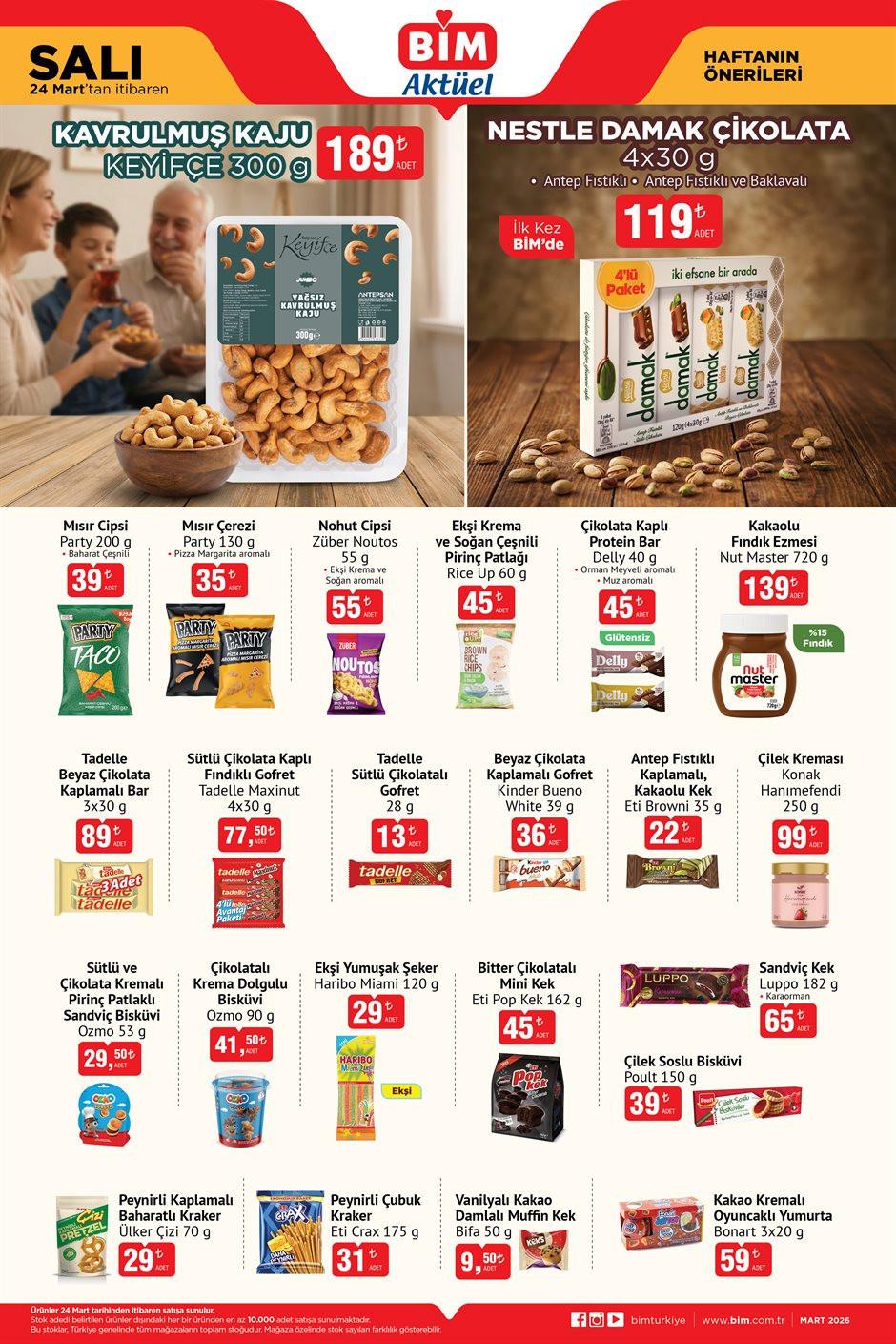 BİM 27 Mart 2026 Aktüel Ürünler Kataloğu