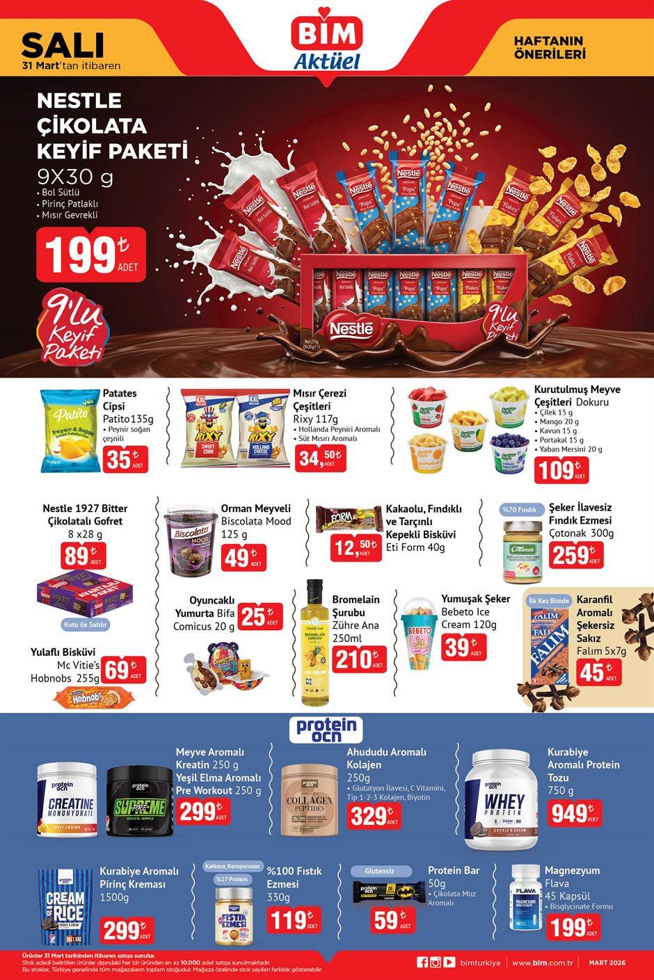 BİM Aktüel 26 Mart 2026 Kataloğu