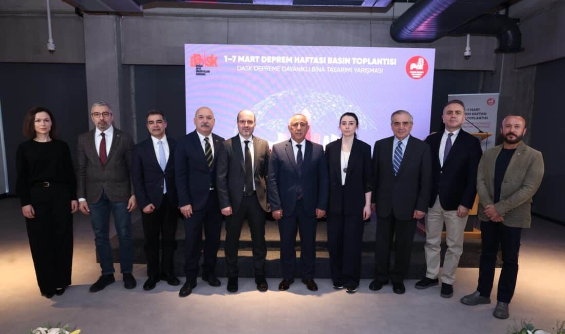 DASK, Deprem Haftası'nda Türkiye'nin deprem finansmanı ve risk azaltma stratejisini