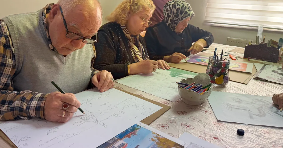 Gaziantep Büyükşehir Belediyesi Aktif Yaşam Merkezi'nde tanışan çift, güzel bir