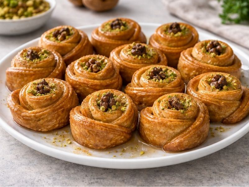 Nefis gül tatlısı tarifi ve kolay malzeme listesiyle sofralarınıza tat