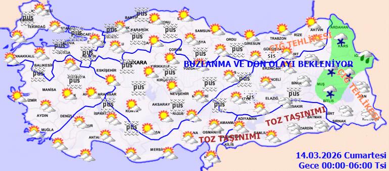 Meteoroloji Genel Müdürlüğünden Hava Durumu Açıklaması