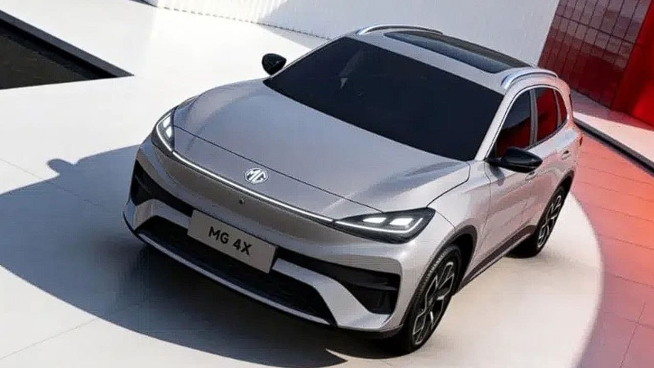 MG4X, MG'nin tamamen elektrikli ilk SUV modeli olarak tanıtıldı. Yenilikçi
