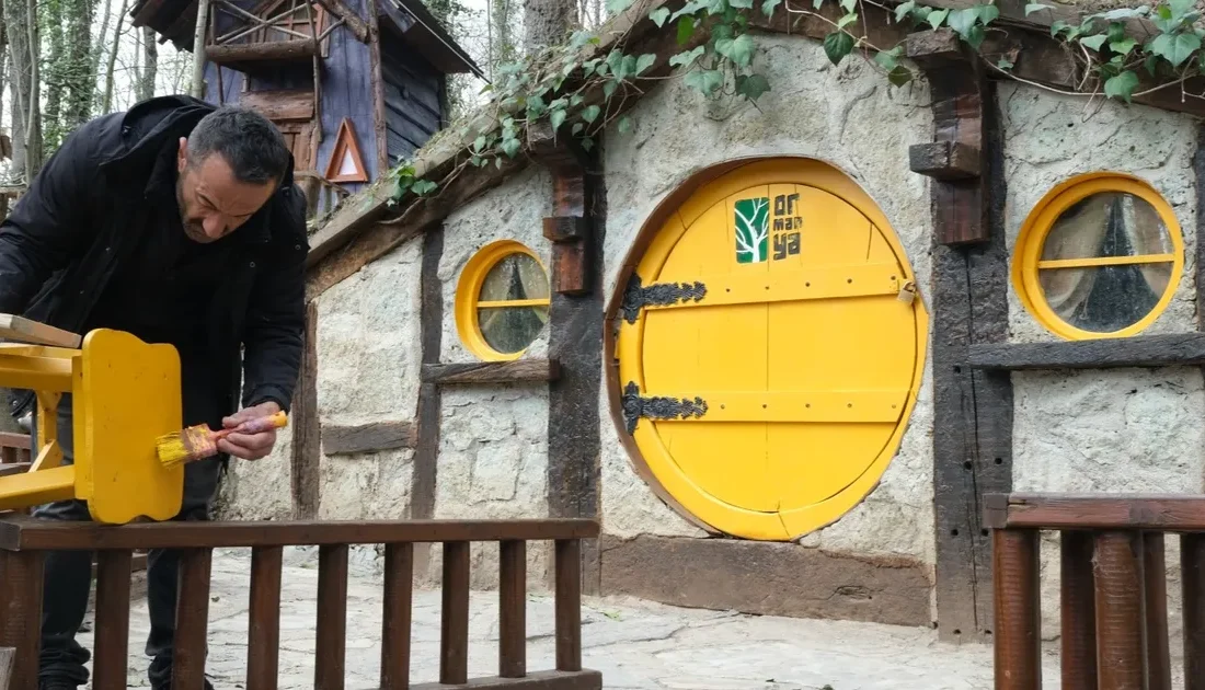 Yenilenen Ormanköy Evleri, doğayla iç içe masalsı atmosferiyle ziyaretçilerine eşsiz