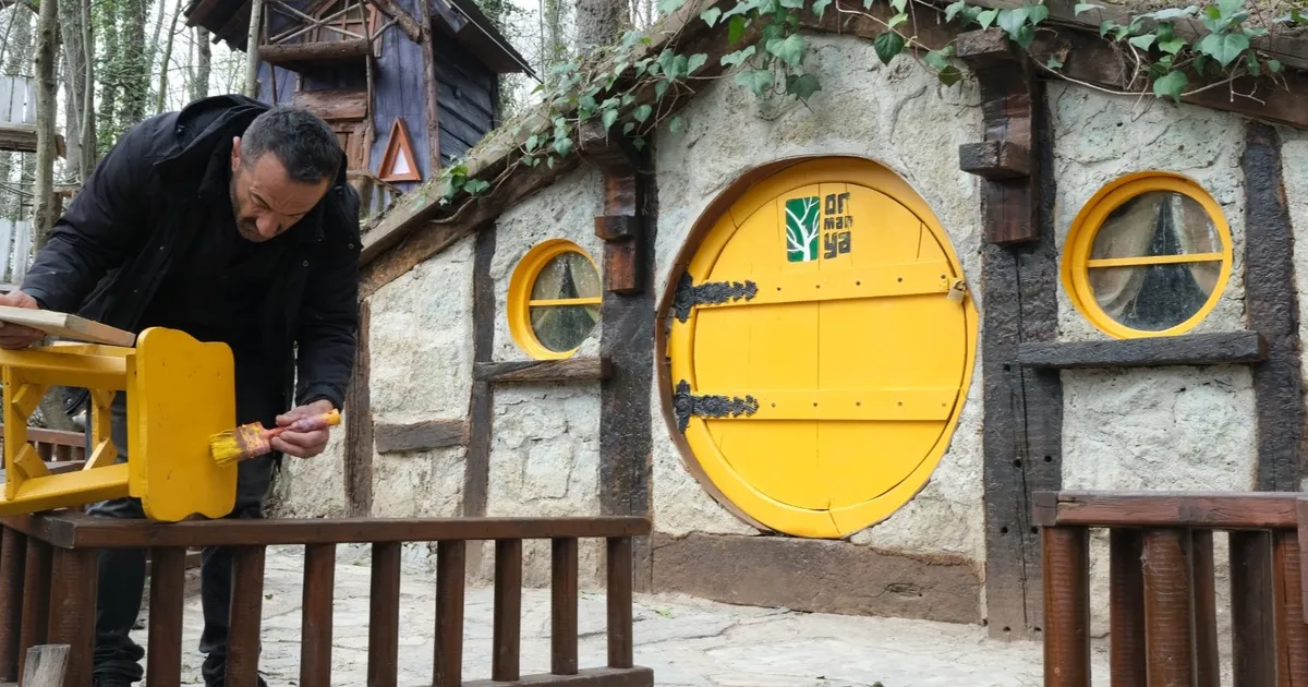 Yenilenen Ormanköy Evleri, doğayla iç içe masalsı atmosferiyle ziyaretçilerine eşsiz