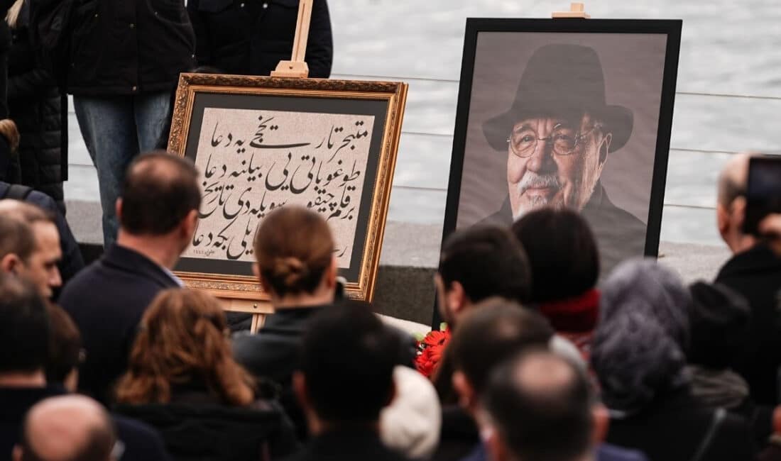 Tarihçi Prof. Dr. İlber Ortaylı'nın vefatı sonrası düzenlenen cenaze töreni