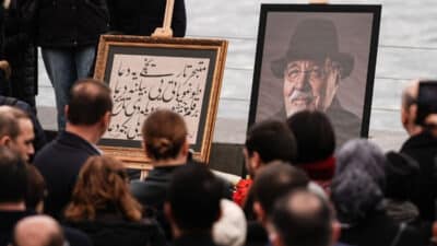 Tarihçi Prof. Dr. İlber Ortaylı'nın vefatı sonrası düzenlenen cenaze töreni