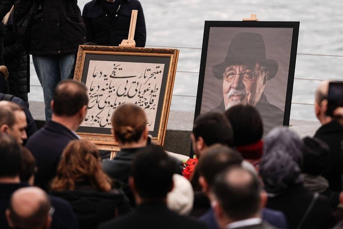 Tarihçi Prof. Dr. İlber Ortaylı'nın vefatı sonrası düzenlenen cenaze töreni