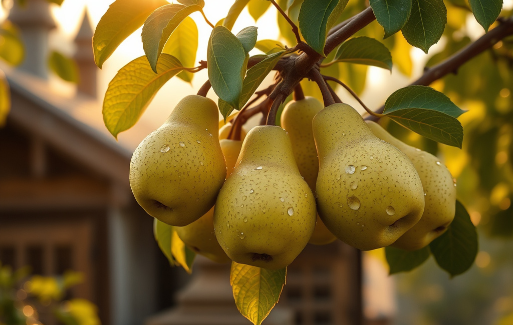 Rüyada ağaç dalından yeşil armut toplamak, bereket ve bolluğun sembolü