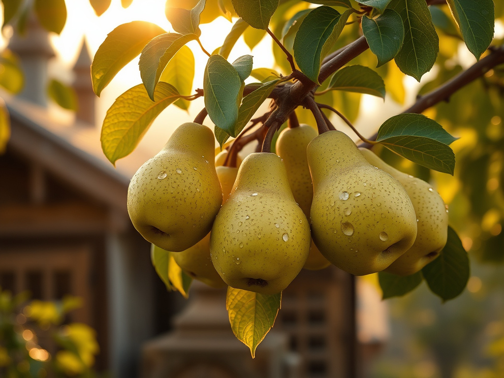 Rüyada ağaç dalından yeşil armut toplamak, bereket ve bolluğun sembolü