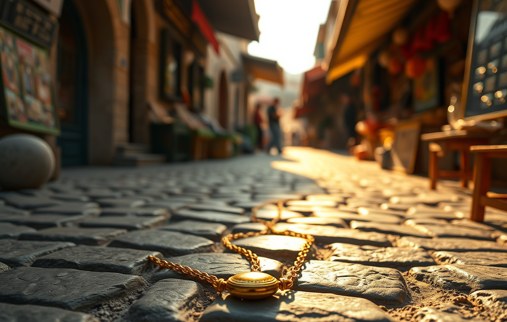 Rüyada altın kolye bulmak, zenginlik ve şansa işaret eden bir