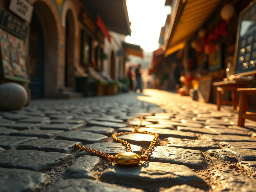 Rüyada altın kolye bulmak, zenginlik ve şansa işaret eden bir