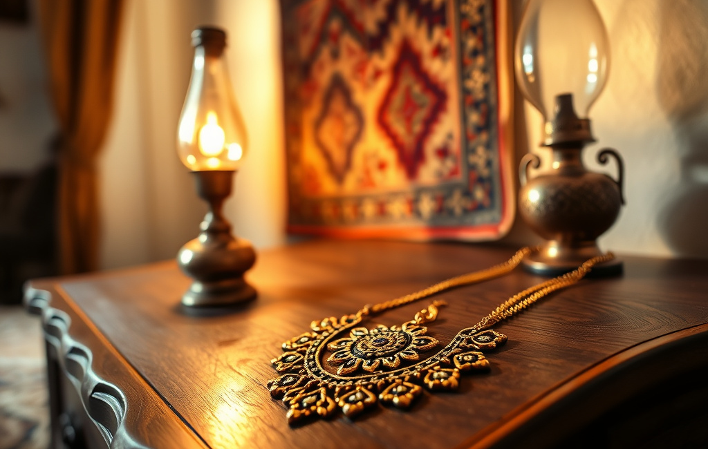 Rüyada altın kolye takmak, zenginlik ve prestij sembolüdür. Bu rüya,