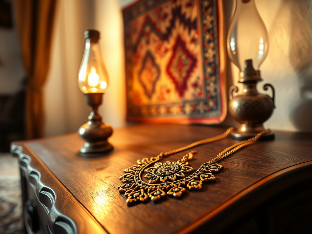 Rüyada altın kolye takmak, zenginlik ve prestij sembolüdür. Bu rüya,