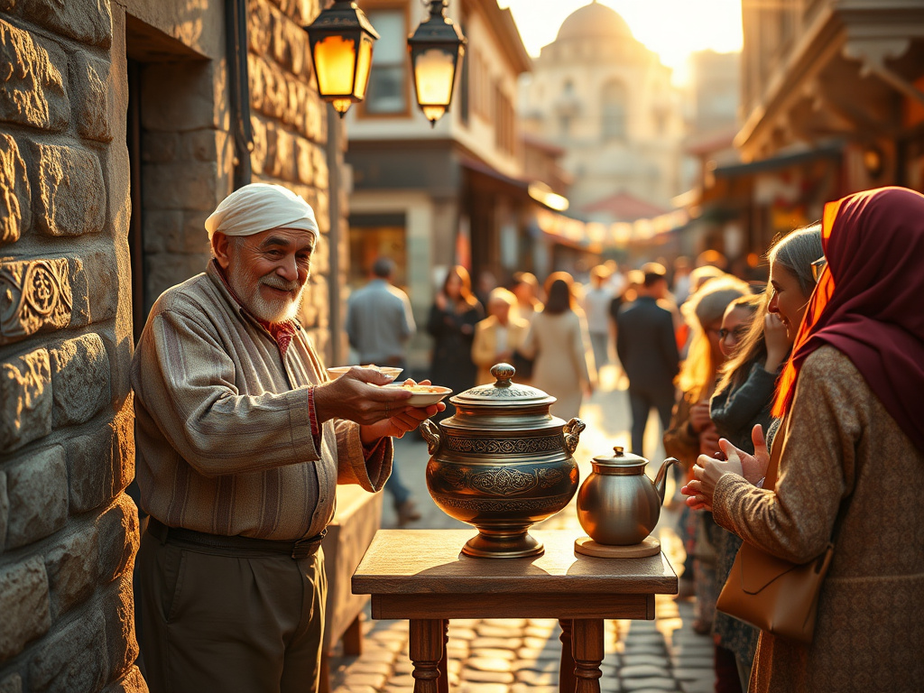 Rüyada aşure dağıtmak, bolluk ve bereketin habercisidir. Bu sembolün yaşamınıza