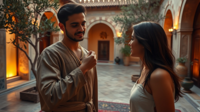 Rüyada birine altın kolye takmak, şans ve maddi kazanç işareti