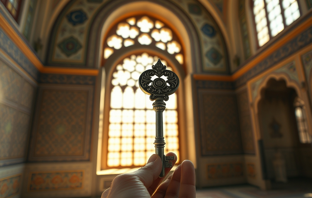 Rüyada elinde anahtar görmek; sırlar, yeni başlangıçlar ve kontrol gücünü