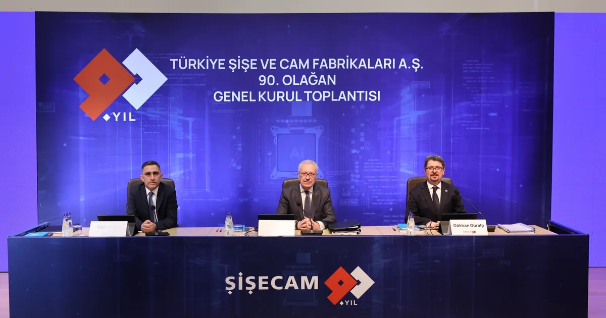 Şişecam, 2025 Genel Kurulu'nda finansal performansını ve operasyonel sonuçlarını paylaşarak