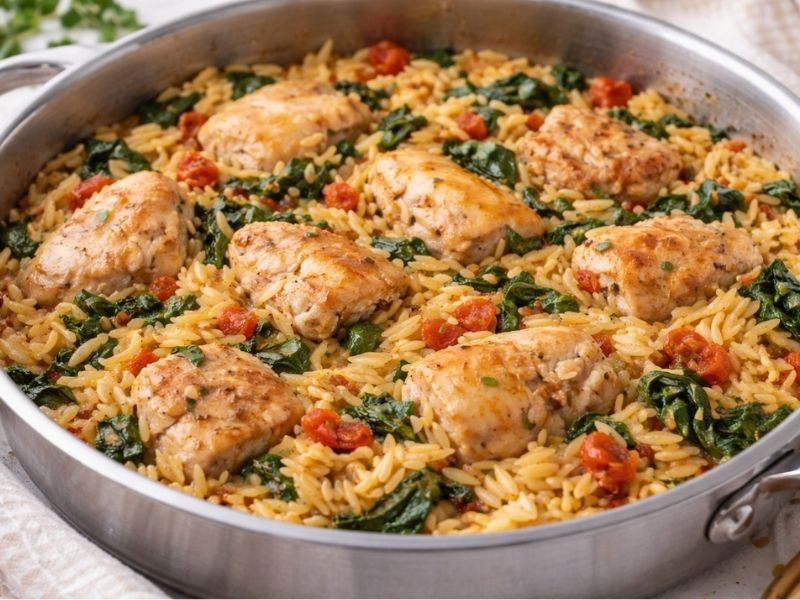 Tek tencerede kolayca hazırlayabileceğiniz tavuklu şehriye pilavı tarifi ve alternatif