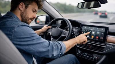 Yeni trafik düzenlemesiyle araçlarda multimedya ekranı kullanımına 21 bin TL’ye