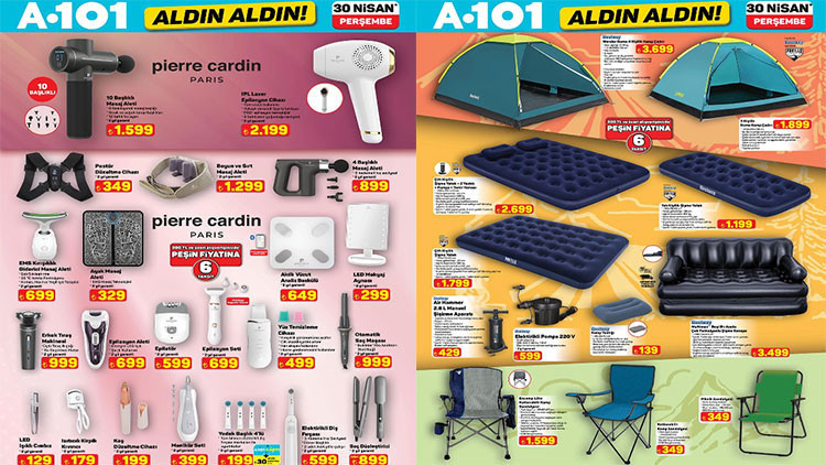 30 Nisan 2026 A101 Aktüel Kataloğu ve Haftanın Yıldızları Ürün Listesi